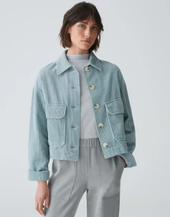 Korte Jas Hennja Blauw Online Bestellen*OPUS Hot