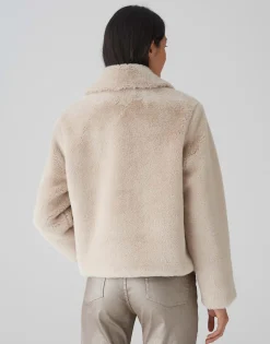 Korte Jas Herrisa Beige Online Bestellen*OPUS Shop