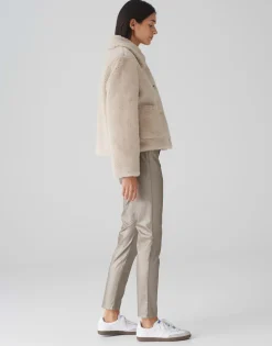Korte Jas Herrisa Beige Online Bestellen*OPUS Shop