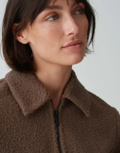 Korte Jas Holma Bruin Online Bestellen*OPUS Cheap