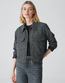 Korte Jas Jasko Zwart Online Bestellen*OPUS Cheap
