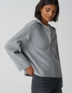Korte Jas Jetty Grijs Online Bestellen*OPUS Outlet