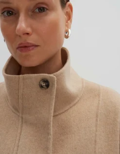 Korte Jas Varah Detail Beige Online Bestellen*OPUS Discount