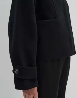 Korte Jas Varah Detail Zwart Online Bestellen*OPUS Best Sale