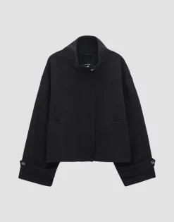Korte Jas Varah Detail Zwart Online Bestellen*OPUS Best Sale