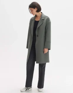 Korte Mantel Hatilde Groen Online Bestellen*OPUS Store