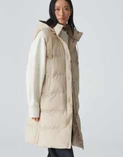 Lange Bodywarmer Wigilo Beige Online Bestellen*OPUS Store