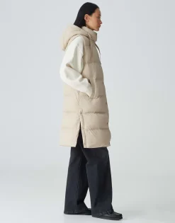 Lange Bodywarmer Wigilo Beige Online Bestellen*OPUS Store