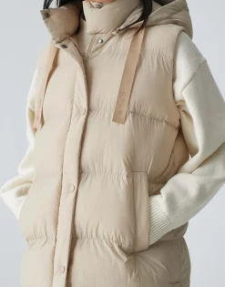 Lange Bodywarmer Wigilo Beige Online Bestellen*OPUS Store