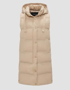 Lange Bodywarmer Wigilo Beige Online Bestellen*OPUS Store