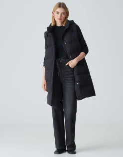 Lange Bodywarmer Wigilo Zwart Online Bestellen*OPUS Sale