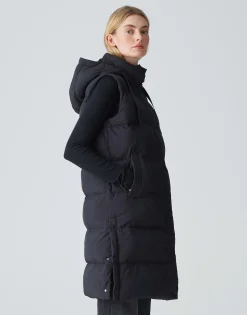 Lange Bodywarmer Wigilo Zwart Online Bestellen*OPUS Sale