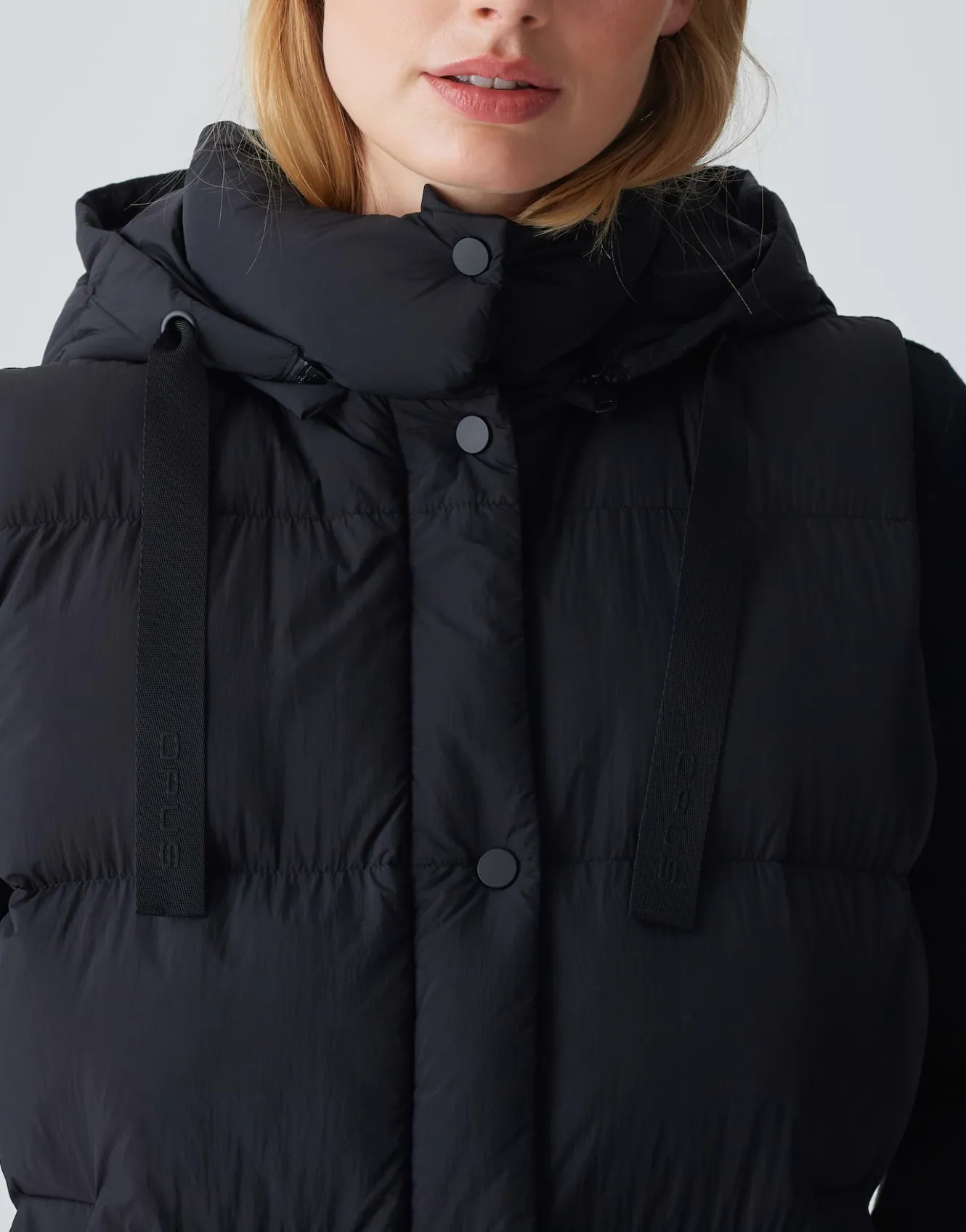 Lange Bodywarmer Wigilo Zwart Online Bestellen*OPUS Sale