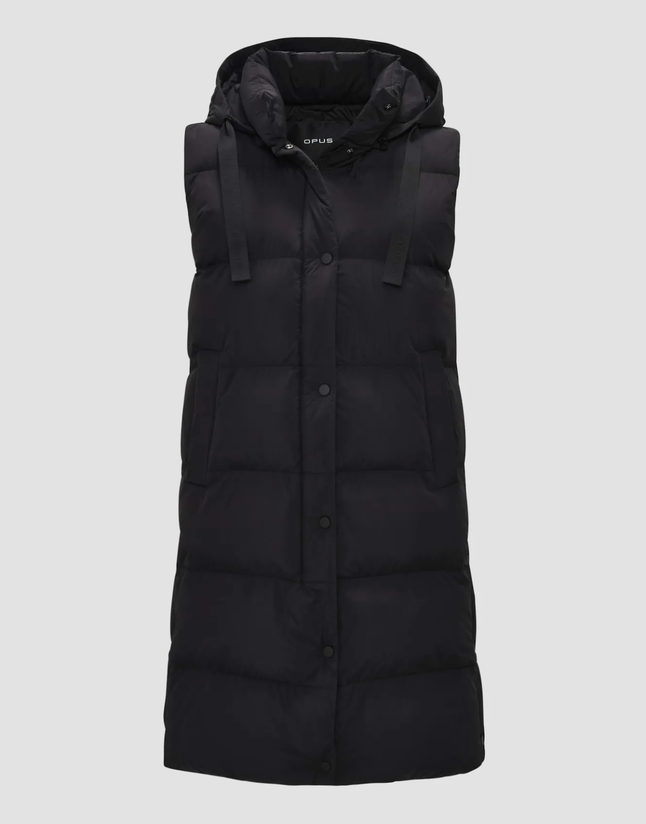 Lange Bodywarmer Wigilo Zwart Online Bestellen*OPUS Sale
