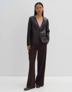 Leren Blazer Noebe Rood Online Bestellen*OPUS Outlet