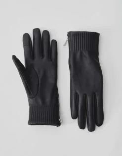 Leren Handschoen Alettio Gloves Zwart Online Bestellen*OPUS Flash Sale