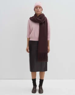 Leren Rok Ofiona Rood Online Bestellen*OPUS Discount