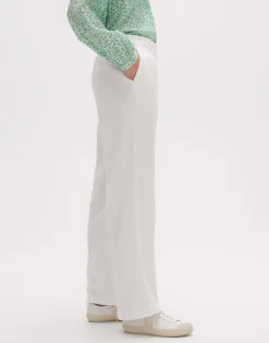 Linnen Broek Milis Wit Online Bestellen*OPUS Online