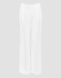Linnen Broek Milis Wit Online Bestellen*OPUS Online