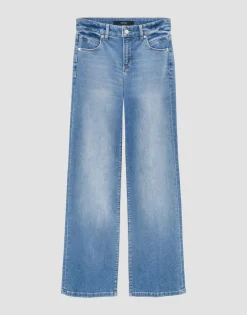 Long Flared Jeans Carie Blauw Online Bestellen*OPUS Sale