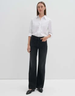 Long Flared Jeans Carie French Grijs Online Bestellen*OPUS Discount