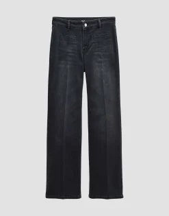 Long Flared Jeans Carie French Grijs Online Bestellen*OPUS Discount
