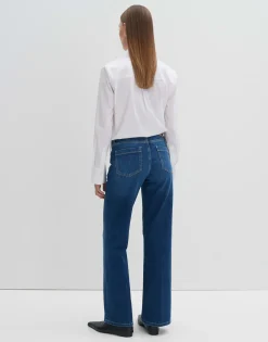 Long Flared Jeans Carie Iconic Blauw Online Bestellen*OPUS Hot