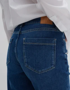 Long Flared Jeans Carie Iconic Blauw Online Bestellen*OPUS Hot