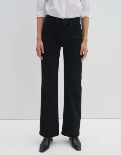 Long Flared Jeans Carie Iconic Zwart Online Bestellen*OPUS Clearance