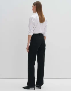 Long Flared Jeans Carie Iconic Zwart Online Bestellen*OPUS Clearance
