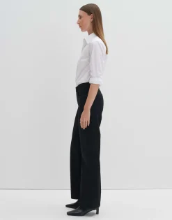 Long Flared Jeans Carie Iconic Zwart Online Bestellen*OPUS Clearance