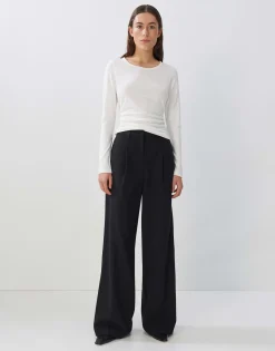 Longsleeve Kalia Wit Online Bestellen*OPUS Fashion
