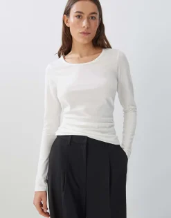 Longsleeve Kalia Wit Online Bestellen*OPUS Fashion