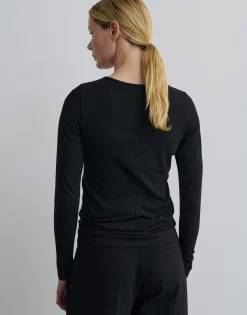 Longsleeve Kalia Zwart Online Bestellen*OPUS Best Sale