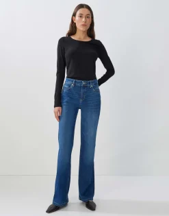 Longsleeve Kalia Zwart Online Bestellen*OPUS Best Sale