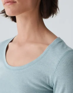 Longsleeve Sorana Blauw Online Bestellen*OPUS Best Sale