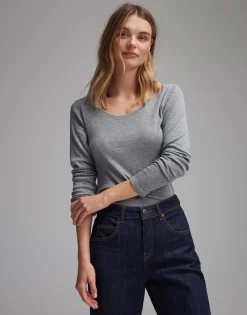 Longsleeve Sorana Grijs Online Bestellen*OPUS Best