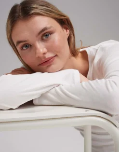 Longsleeve Sorana Wit Online Bestellen*OPUS Discount