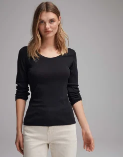 Longsleeve Sorana Zwart Online Bestellen*OPUS Clearance