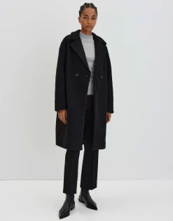 Mantel Vantela Zwart Online Bestellen*OPUS New