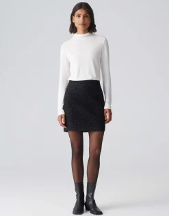 Minirok Ravenna Chic Zwart Online Bestellen*OPUS Store