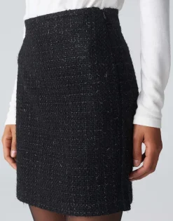 Minirok Ravenna Chic Zwart Online Bestellen*OPUS Store