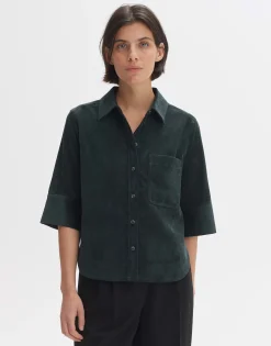 Overhemdblouse Failisa Groen Online Bestellen*OPUS Flash Sale