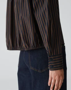Overhemdblouse Febula Blauw Online Bestellen*OPUS Outlet