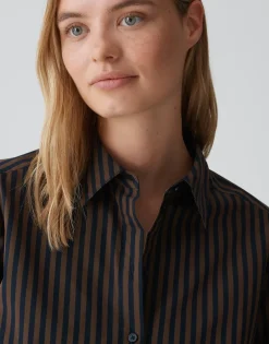 Overhemdblouse Febula Blauw Online Bestellen*OPUS Outlet