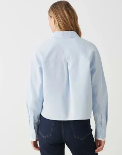 Overhemdblouse Finsi Blauw Online Bestellen*OPUS Flash Sale