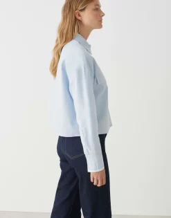 Overhemdblouse Finsi Blauw Online Bestellen*OPUS Flash Sale