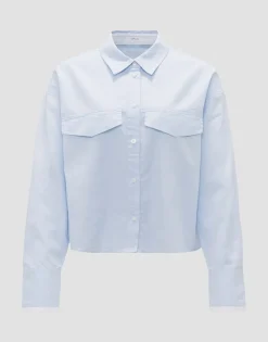 Overhemdblouse Finsi Blauw Online Bestellen*OPUS Flash Sale