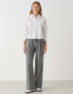 Overhemdblouse Finsi Wit Online Bestellen*OPUS Discount