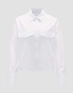Overhemdblouse Finsi Wit Online Bestellen*OPUS Discount